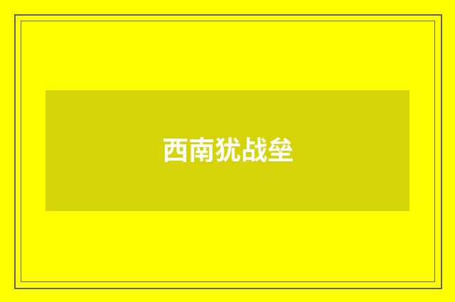 西南犹战垒