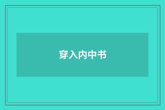 穿入内中书