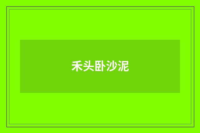 禾头卧沙泥