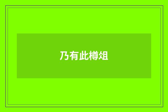 乃有此樽俎