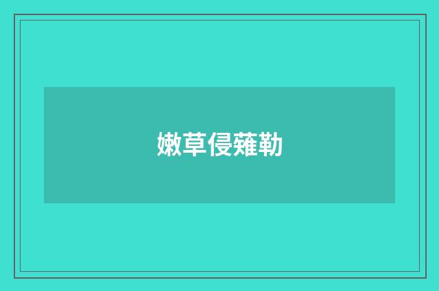 嫩草侵薙勒