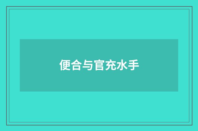 便合与官充水手
