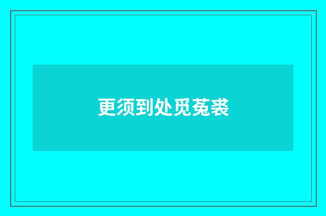 更须到处觅菟裘