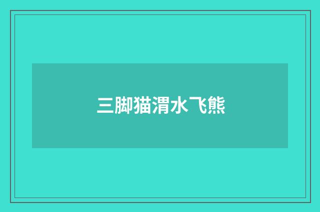 三脚猫渭水飞熊