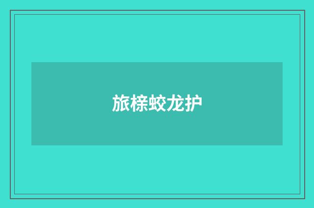 旅榇蛟龙护