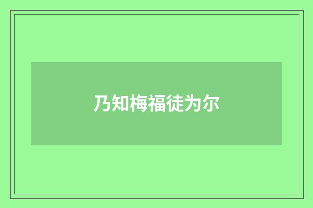乃知梅福徒为尔