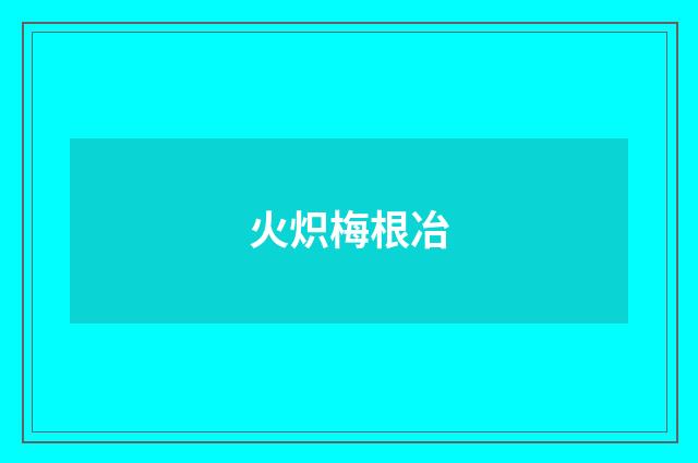 火炽梅根冶