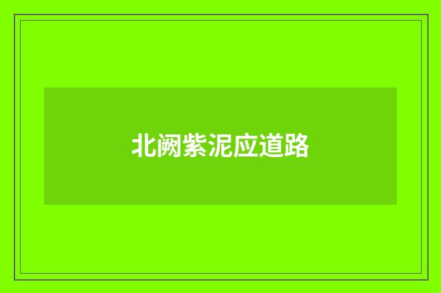 北阙紫泥应道路