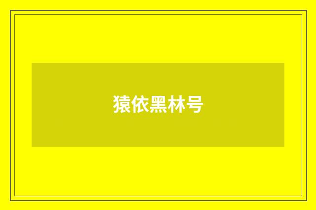 猿依黑林号