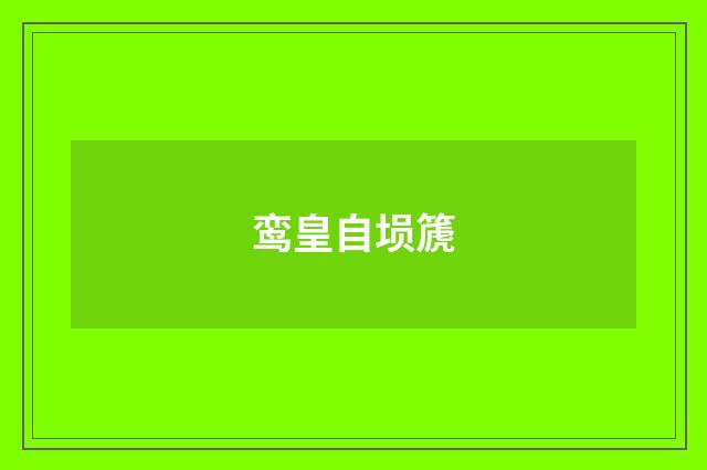 鸾皇自埙篪
