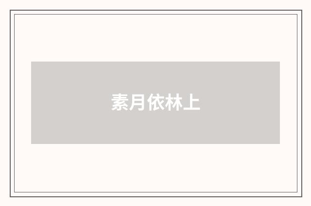 素月依林上