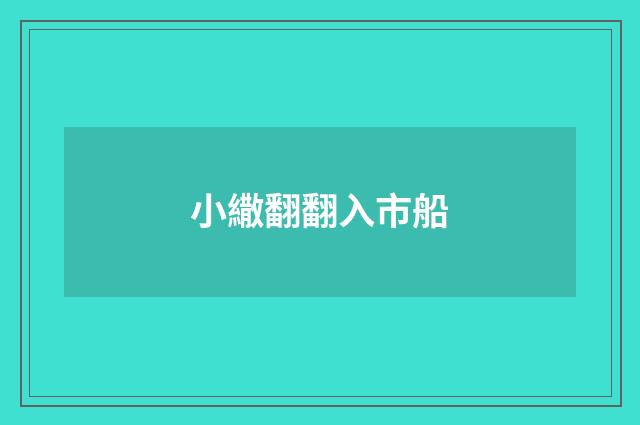 小繖翻翻入市船
