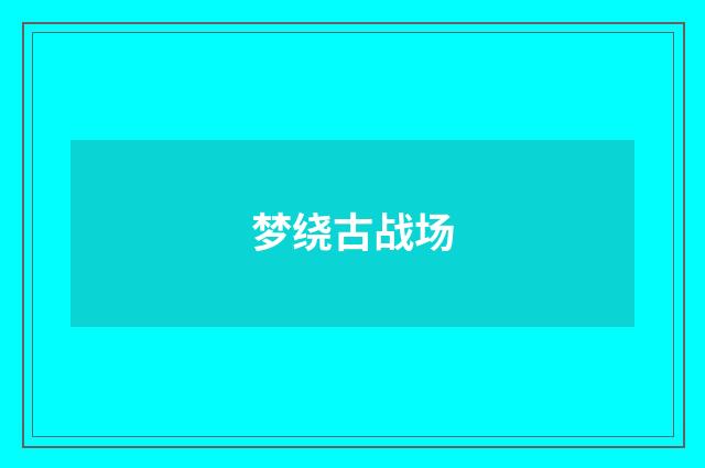 梦绕古战场