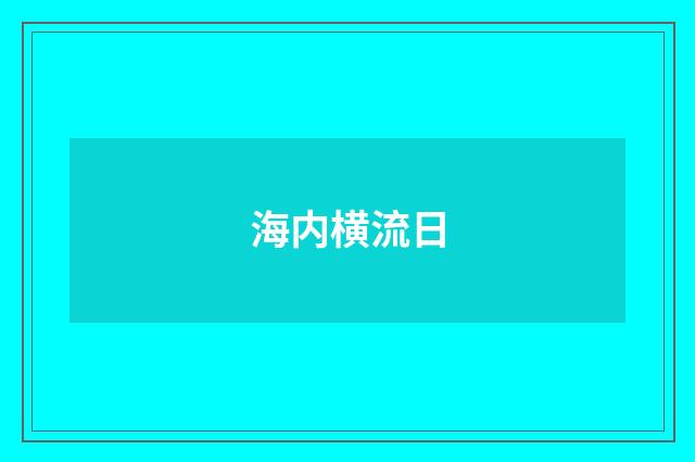 海内横流日