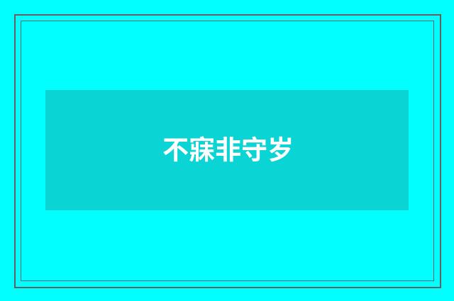 不寐非守岁