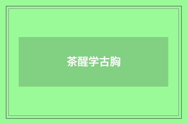 茶醒学古胸