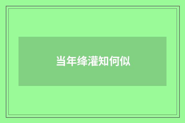 当年绛灌知何似