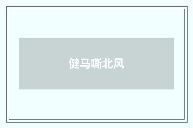 健马嘶北风