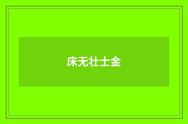 床无壮士金