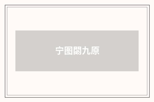 宁图閟九原