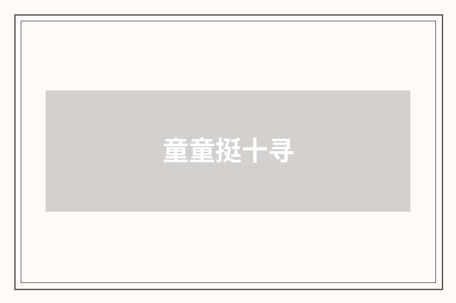 童童挺十寻