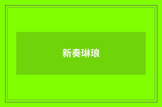 新奏琳琅