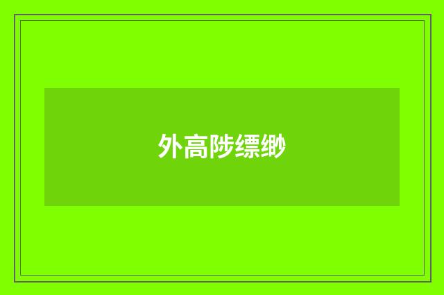 外高陟缥缈
