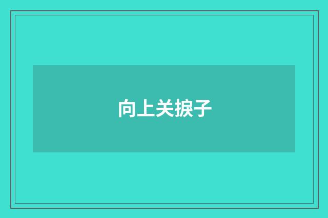 向上关捩子