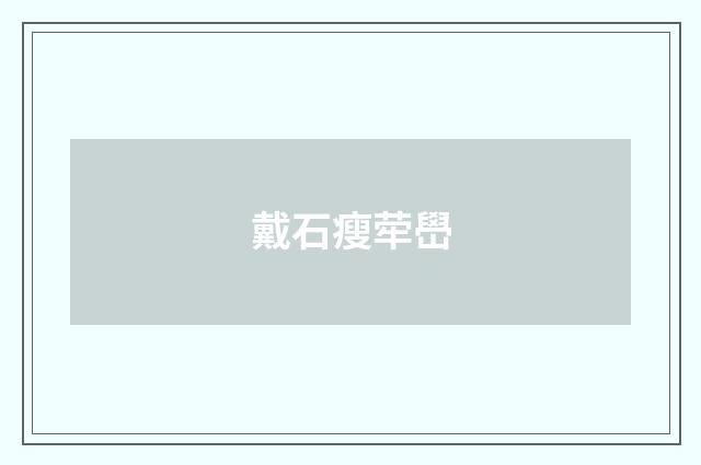 戴石瘦荦嶨