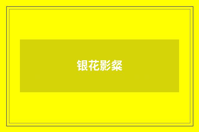 银花影粲