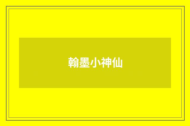 翰墨小神仙