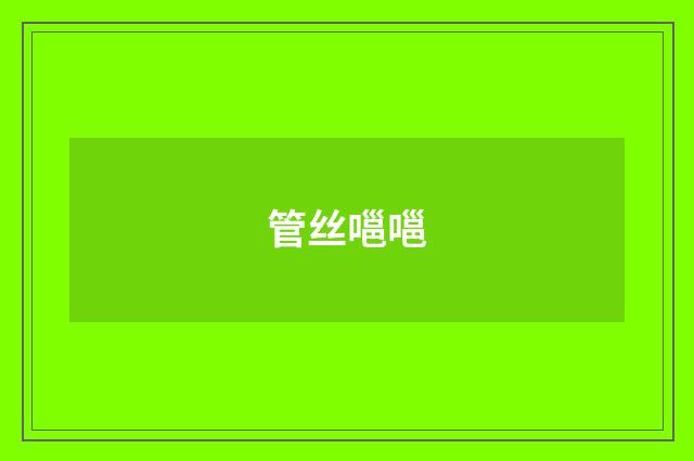 管丝嗈嗈