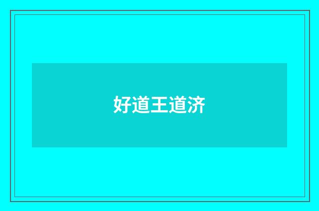 好道王道济