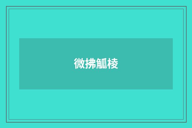 微拂觚棱