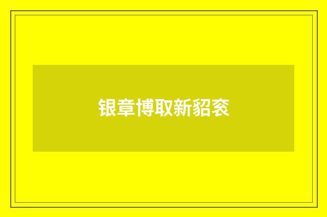 银章博取新貂衮