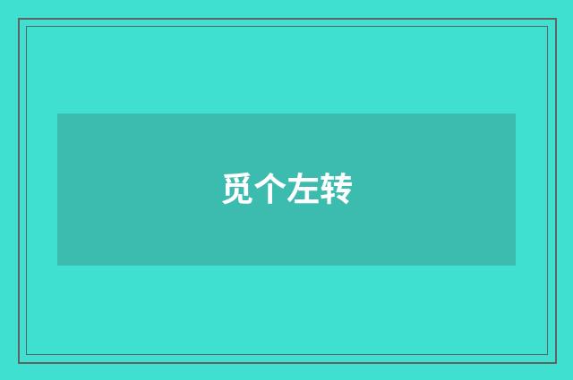 觅个左转