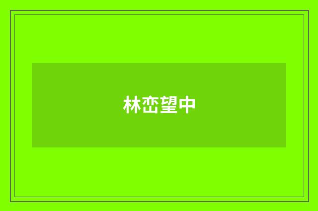 林峦望中