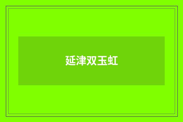 延津双玉虹