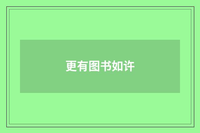 更有图书如许