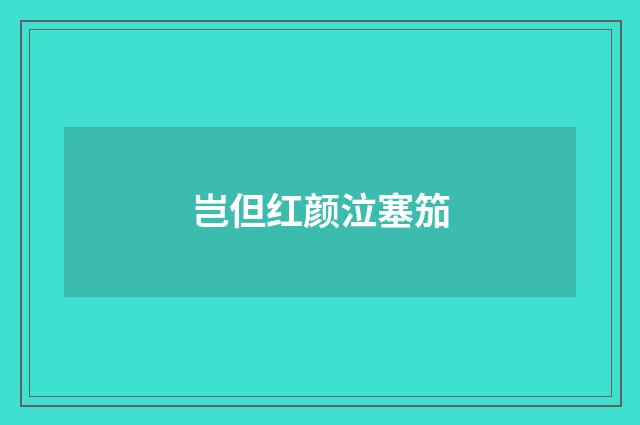 岂但红颜泣塞笳