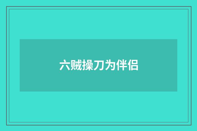 六贼操刀为伴侣