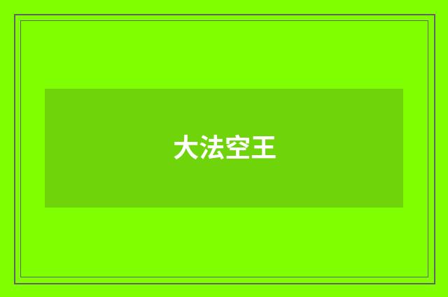 大法空王