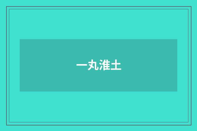 一丸淮土