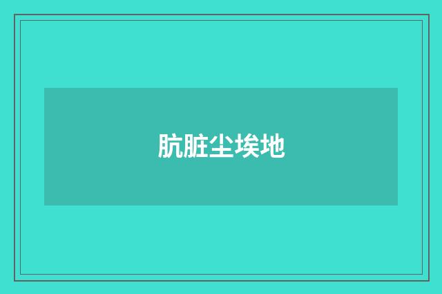 肮脏尘埃地