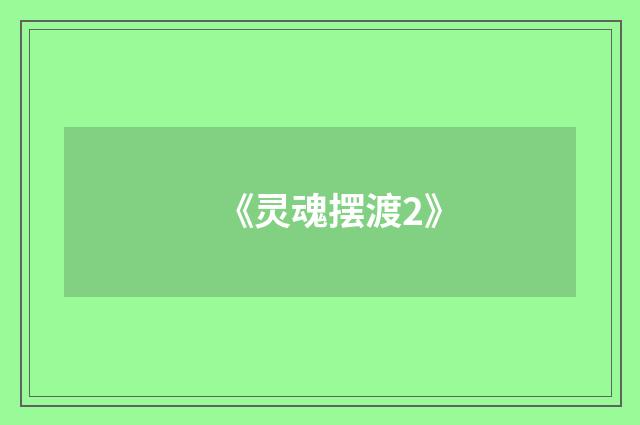 《灵魂摆渡2》